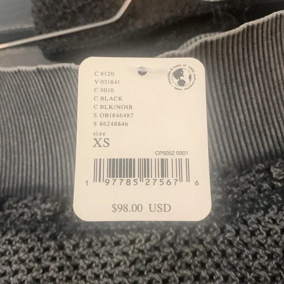 NWT Free People Black XS 100 % cotton maxi Skirt. - Picture 2 of 11